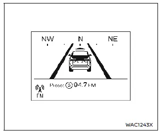 Nissan Ariya. Computadora de viajes