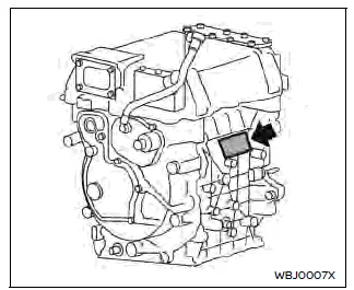 Nissan Ariya. Número de identificación del vehículo
